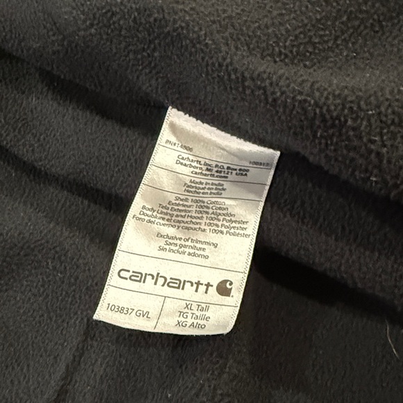Carhartt Relaxed Fit Fleece Lined Vest - Picture 6 of 10